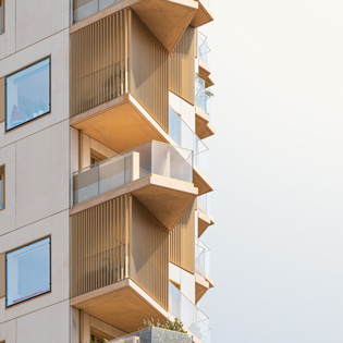 immeuble de logements moderne pour la location