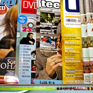 magazines de la presse périodique