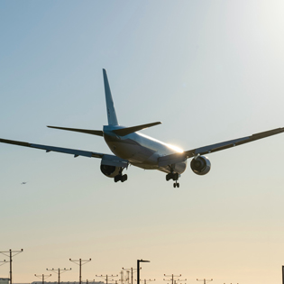 airplane landing