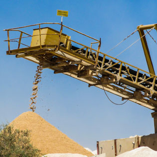 machine d''extraction de sable
