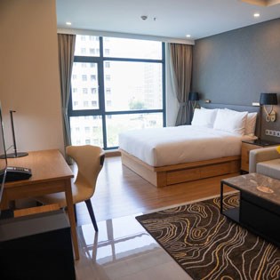 modern hotel room